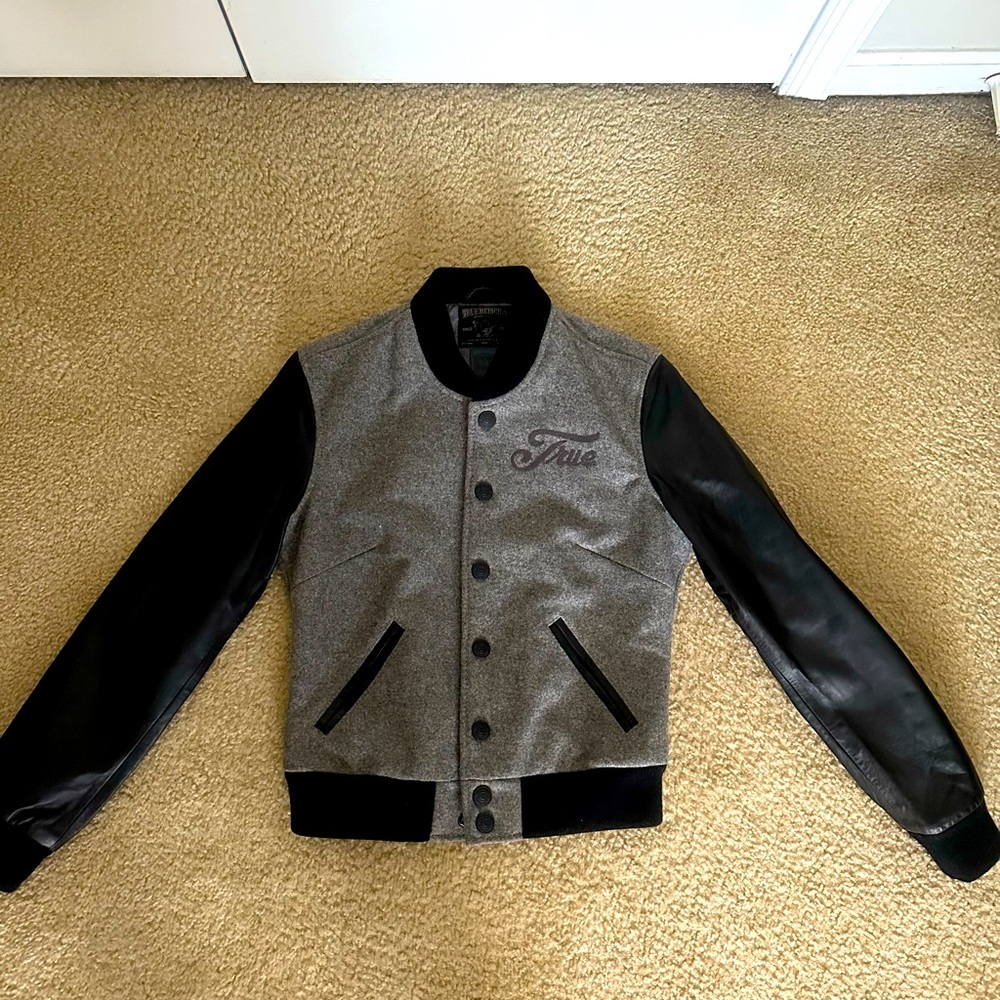 True Religion fall bomber jacket